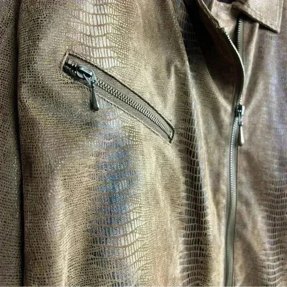 Erin London Brown Full Zip Jacket | Size XL - Picture 5 of 9